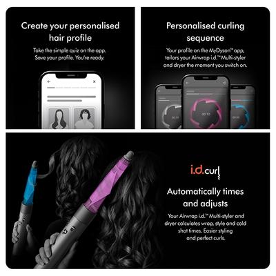 Dyson Airwrap Id Multi-Styler Red Velvet/Gold 1's - Multi-Stylers