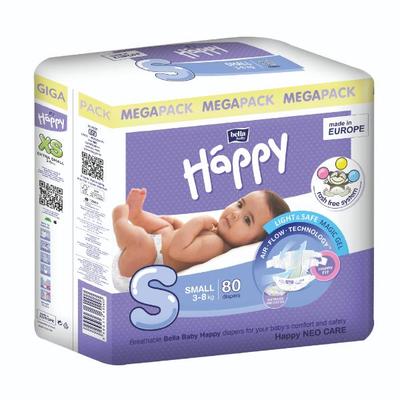 Bella Baby Happy Diapers (S) 80's - Diapers & Wipes