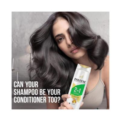Pantene Advanced Hairfall Solution, 2in1 Anti-Hairfall Silky Smooth Shampoo & Conditioner 340 gm - Shampoos