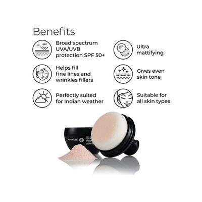 Brillare Zinc Powder Sunscreen SPF50 4 gm - Face Sunscreen