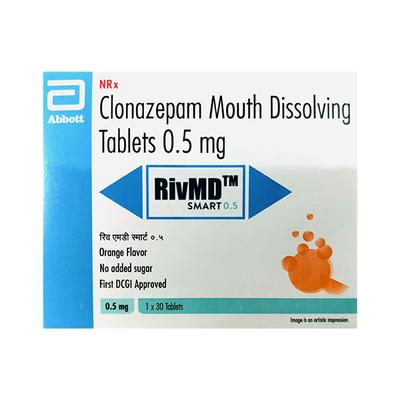 RIVMD Smart 0.5 Orange Flavor No added Sugar Tablet 30's - Anxiety-Anx