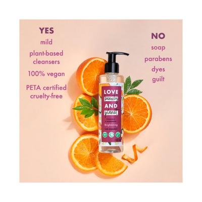 Love Beauty And Planet Vitamin C & Mandarin Face Cleanser 190 ml - Face Wash & Cleansers