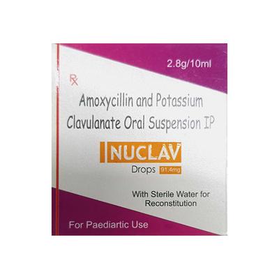 NUCLAV PAEDIATRIC Oral Drops 10ml - Bacterial Infections-Pen