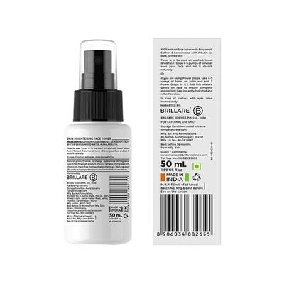 Brillare Skin Brightening Serum Mist For Reducing Pigmentation 50 ml - Face Mists