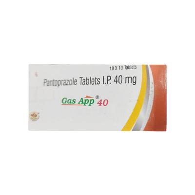 GAS APP 40 Tablet 10's - Ulcer/Reflux/Flatulence-Aaa