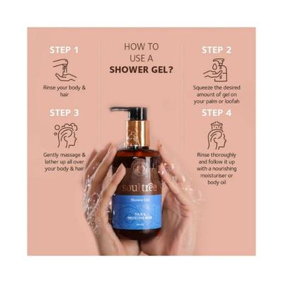 SoulTree Tulsi & Protective Neem Shower Gel 250 ml - Hand Wash & Soaps