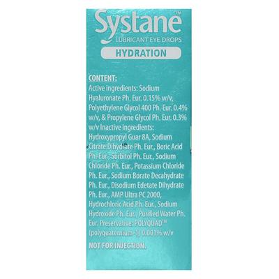 SYSTANE HYDRATION LUBRICANT Eye Drops 10ml - Dry Eye-Olt