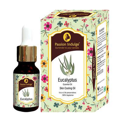 Passion Indulge EUCALYPUS Essential oil For calming, heals wounds & prevents skin eruptions 10ML - Essential Oils