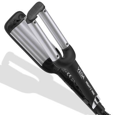 VEGA Professional Mighty Mini Triple Tong Hair Waver, (VPVMS-07) 235g 235 gm - Rollers & Curlers