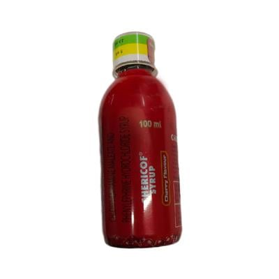 Chericof Cherry Flavour Syrup 100ml - Cough And Cold-Cou