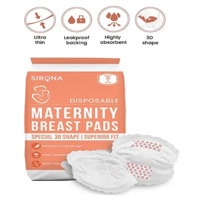 Sirona Disposable Maternity Breast Pads 36's - Breast Pads & Shields