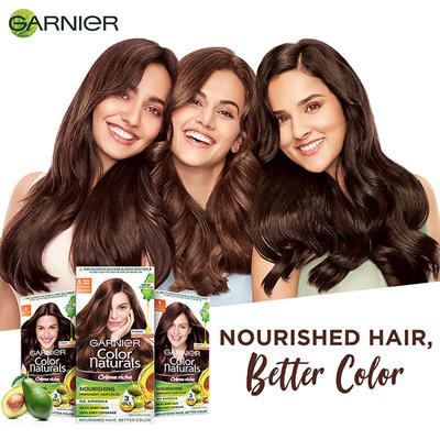 Garnier Color Naturals Creme Riche Color, Shade 6.60 Intense Red (70ml + 60gm) 1's - Crème