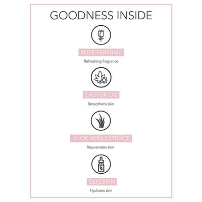 Fabessentials Wild Rose Glycerin Bathing Bar 100 gm - Soaps