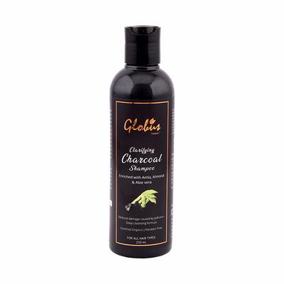Globus Naturals Clarifying Charcoal Shampoo 250 ml - Shampoos
