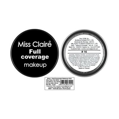 Miss Claire Full Coverage Makeup + Concealer 16 6 Gm - Concealer