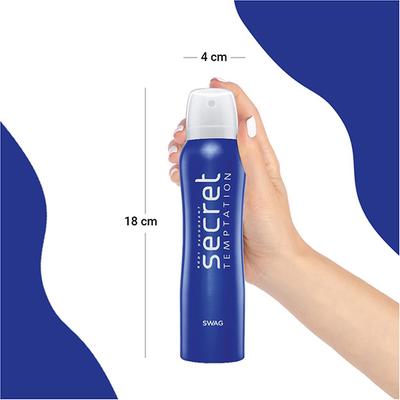 Secret Temptation Swag Deodorant for Women 150 ml - Women Deodorants/Roll-Ons