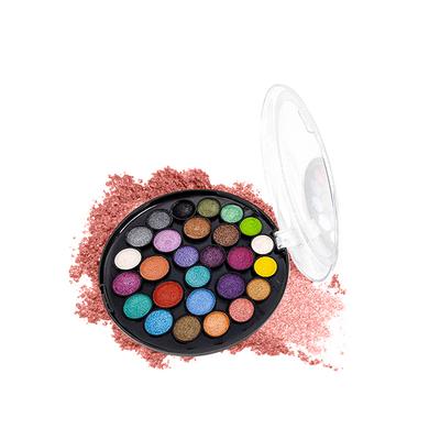 Miss Rose 27 Color Shimmer Eyeshadow Palette 7001 - 499 MT02 30 gm - Face Palettes