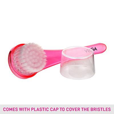 Vega Facial Brush (FB - 02) Color - Pink 1's - Hair Clips/Bands