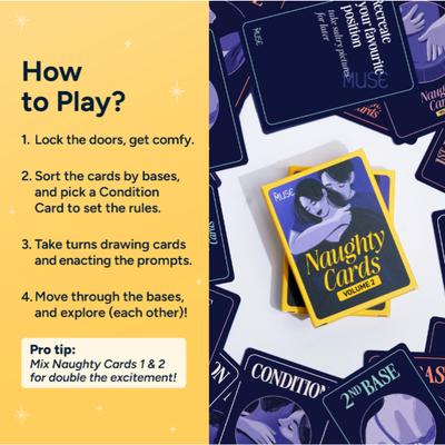 MyMuse Naughty Cards Game Volume 2 1's - Intimate Tools & Accessories