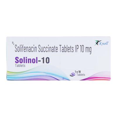 SOLINOL 10 Tablet 10's - Bladder And Prostate Disorders-Dru