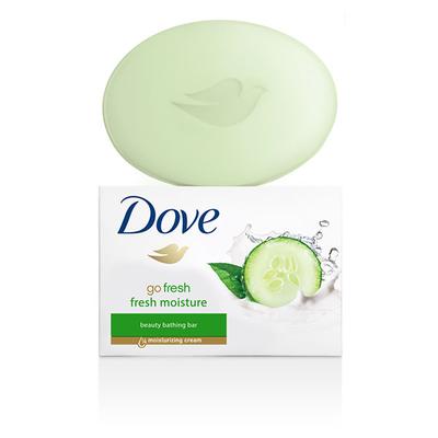Dove Fresh Moisture Cream Beauty Bathing Bar Cucumber & Green Tea Scent Soap 75 gm - Soaps