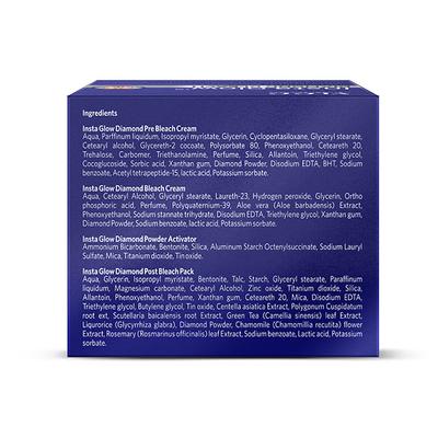 VLCC Insta Glow Diamond Bleach 30 gm - Facial Kits