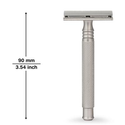 Hajamat Spade Ultra High Grade, Stainless Steel 304, Gunmetal Finish 1's - Razors & Cartridges