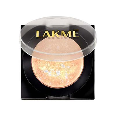 Lakme Glitterati Marble Highlighter 02 Shimmer Rose 7 gm - Highlighters & Illuminators