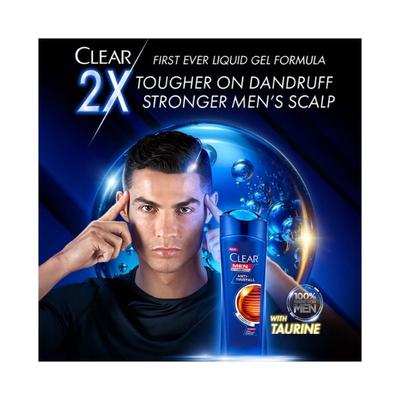 Clear Men Anti-Hair Fall Anti-Dandruff Shampoo with Vitamin B3 & Taurine 320 ml - Shampoos
