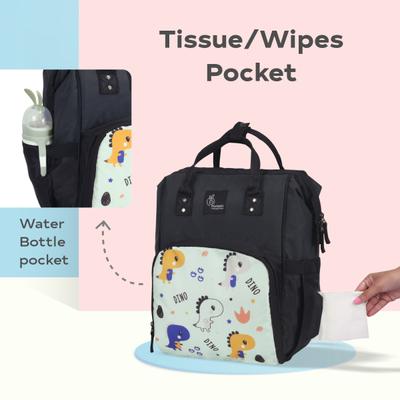 R for Rabbit Caramello Dino Diaper Bags - Sea Green 1's - Diapers & Wipes