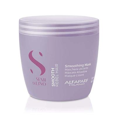 Alfaparf Milano Semi Di Lino Smoothing Mask - Dry, Frizzy Hair, Smooth, Shiny, Rebel Hair 500 ml - Hair Masks & Packs