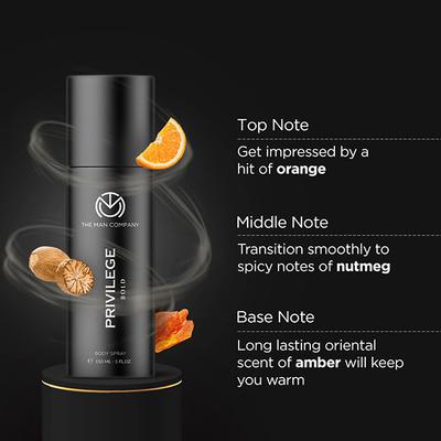 The Man Company Premium Grooming Essential for Men Body Spray Trio-Bold TMC-WEB-2322 1's - Men Perfumes (Edt/Edp)