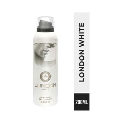 ARRAS London White Deodorant Body Spray, Long Lasting Fragances, for Men & Women 200 ml - Perfumes (Edt/Edp)
