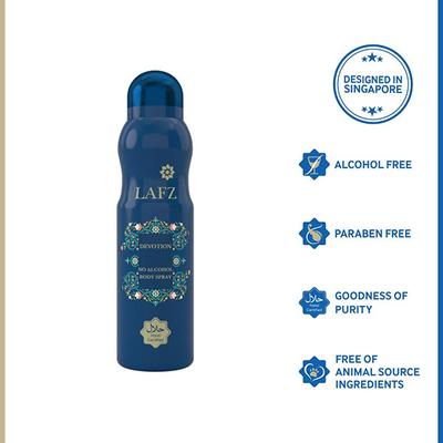 Lafz Devotion No Alcohol Body Spray - For Women 150 ml - Women Deodorants/Roll-Ons