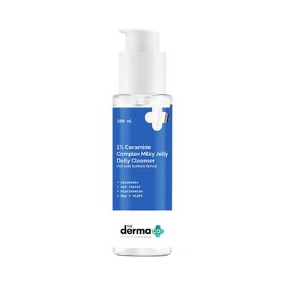 The Derma Co. 1 Percent Ceramide Complex Milky Jelly Daily Cleanser 100 ml - Face Wash & Cleansers