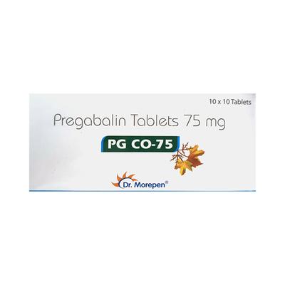 PG CO 75 Tablet 10's - Neuropathic Pain-Dru