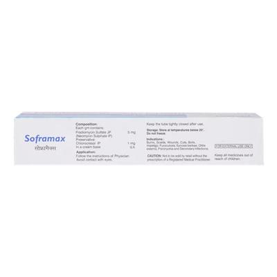 Soframax Cream 15gm - Skin Infections-Toa