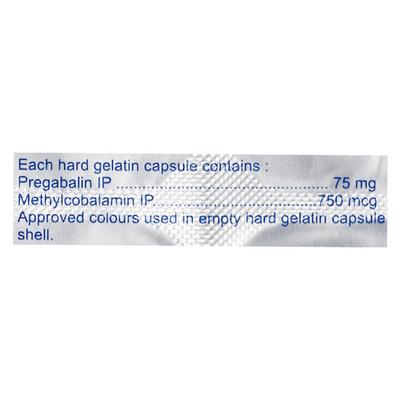 YOGAMIN M 75mg Capsule 10's - Neuropathic Pain-Dru