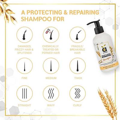 Anveya Protect & Repair Keratin Shampoo 250 ml - Shampoos