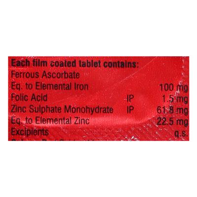 Xoom Tablet 10'S - Iron Supplement/Anaemia-Vma