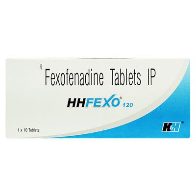 HHFEXO 120 Tablet 10's - Allergies-Ant