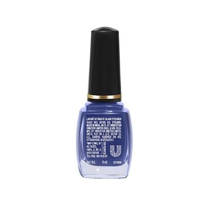 Lakme Ultimate Glam Eye Liner, Semi Matte, Blue, 9ml - Eyeliners