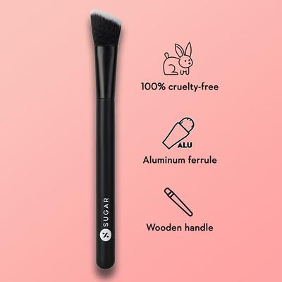 SUGAR Cosmetics Blend Trend Face Brush - 003 Contour 32 gm - Hair Brushes