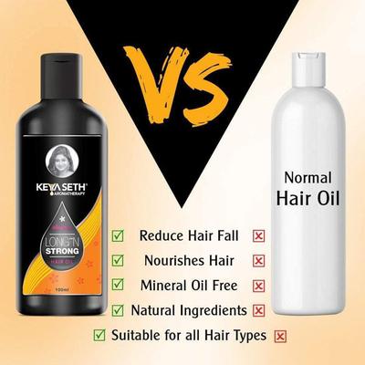 Keya Seth Aromatherapy Alopex Long N Strong Hair Oil 100 ml - Hair Oils