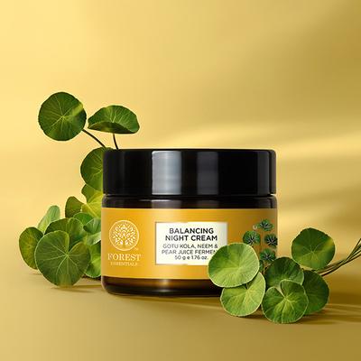 Forest Essentials Balancing Night Cream, Anti-Acne Face Cream 50 gm - Night Cream