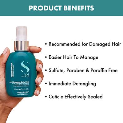 Alfaparf Milano Reconstruction Anti-Breakage Daily Fluid For Damaged And Brittle Hair 125 ml - Hair Serums