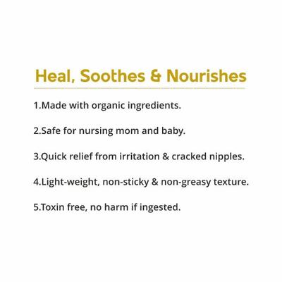 Mother Sparsh Natural Nipple Butter Cream 25 gm - Nipple Cream