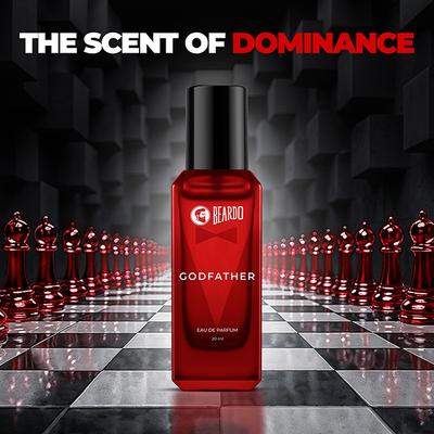 Beardo Godfather Perfume for Men, Aromatic, Spicy Long Lasting Fragrance Ideal Gift 20 ml - Men Perfumes (Edt/Edp)