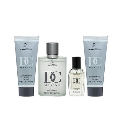Dorall Collection Marine Gift Set (Edt 100ml and 15ml + Shower Gel 50ml + After Shave Balm 50ml) 1's - Men Perfumes (Edt/Edp)