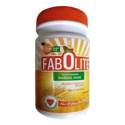 Fabolite Sugar Free Delicious Orange Flavour Powder 100gm - Constipation-Lax